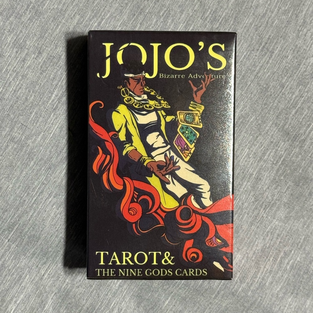 JoJo’s Bizarre Adventure Tarot & The Nine Gods Cards (Sealed) *SOLD*